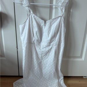 Wild Fable White Eyelet Chemise